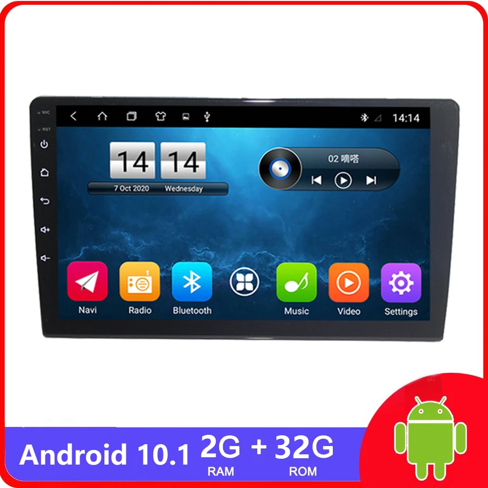 Автомагнитола 2 Din на Android 11 мультимедийный плеер с большим сенсорным экраном 10 1