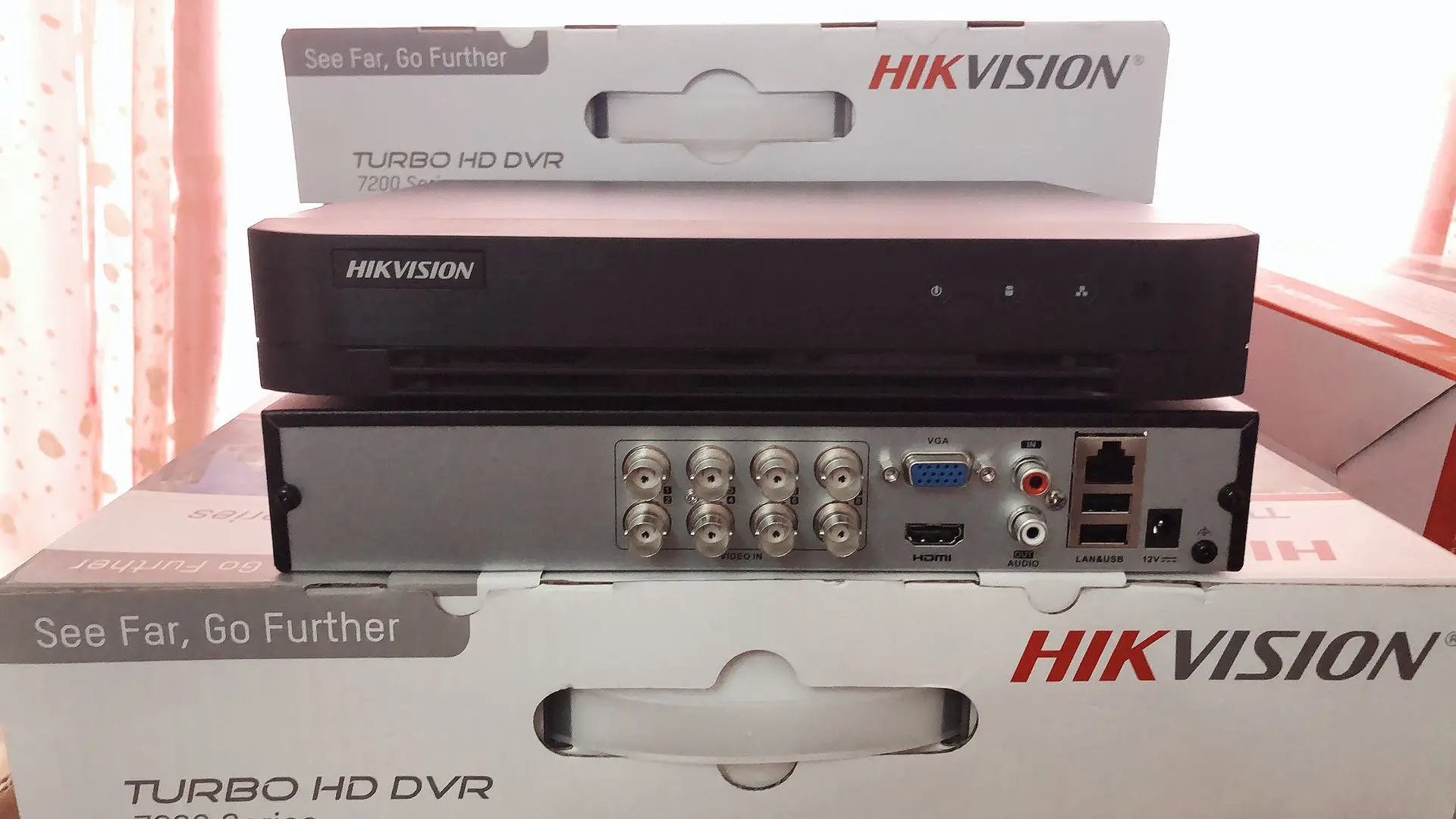 Камера видеонаблюдения Hikvision гибридная камера безопасности 8 каналов 4K 5