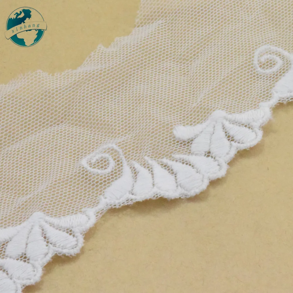5 см ширина хлопчатобумажная вышивка кружевные края французская лента кружевная