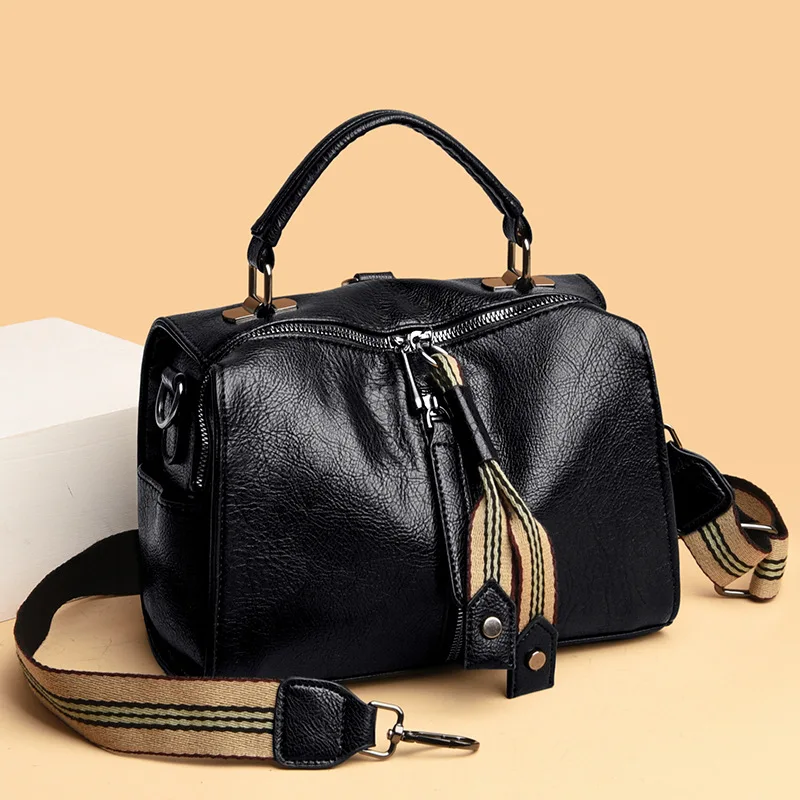 barato Moda Multi-purpose Bolsa De Couro Travesseiro Bolsas Femininas Nova Moda Bolsas Mensageiro Bolsa Feminina Bolsa De Ombro Designer Mochila