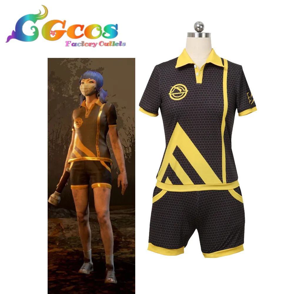 CGCOS Косплей Костюм Dead by Daylight Feng Min Униформа спортивная одежда платье Хэллоуин