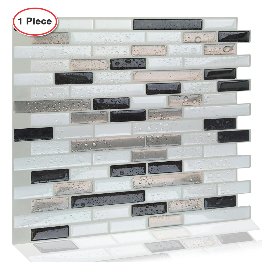 Водостойкий маслостойкий самоклеящийся Кухонный Фартук наклейки для настенной