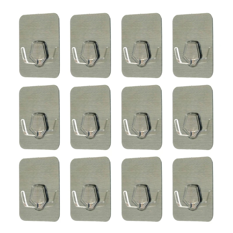 

Новинка 2022, самоклеящиеся крючки с отделкой, искусственная отделка, крючок для халата, Настенная одинарная деталь, без отверстий