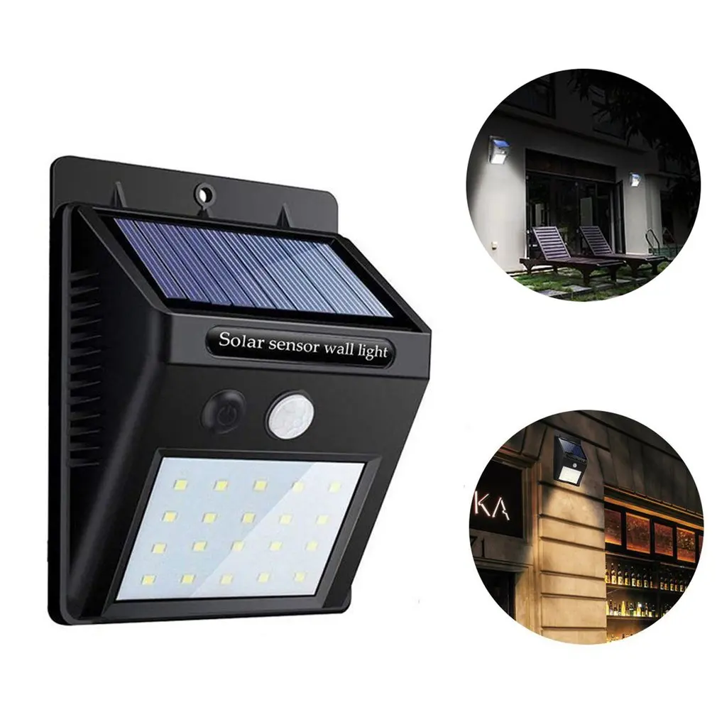 20/30 LED Solar Light Outdoor Solar Lamp Powered Sunlight Waterproof PIR Motion Sensor Street Light for Garden Decoration
20/30 LED Solar Light Outdoor Solar Lamp Powered Sunlight Waterproof PIR Motion Sensor Street Light for Garden Decoration