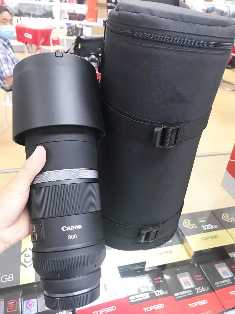 Pro большой телеобъектив Толстая мягкая сумка чехол защитный для Tamron Sigma 150-600 мм