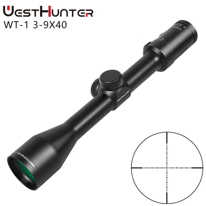 WESTHUNTER WT-1 3-9X40 Компактный Тактический охотничий прицел оптика Mil-dot Crosshair Сетка прицел для пневматической стрельбы