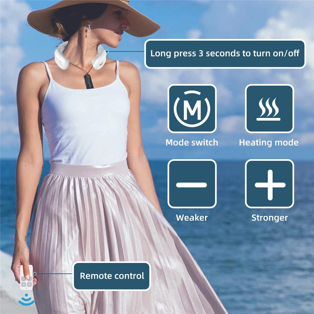 

Electric Smart Neck and Shoulder Massager Pain Relief Tool Health Care Relaxation Cervical Vertebra Physiotherapy Health Care