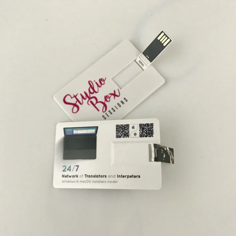 Usb флеш накопитель в форме банковской карты под заказ 2 Гб usb визитная карточка