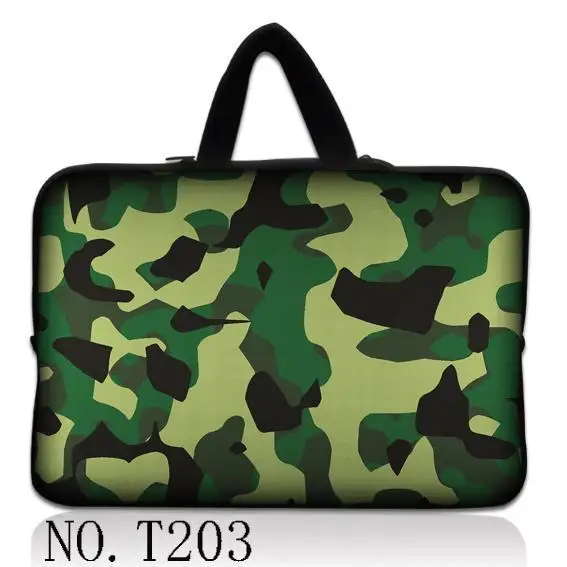 Green Camouflage Laptop Bag 14 11.6 12 Chromebook Case 13 13.3 15 15.6 17 17.3 10 Notebook Tablet PC Cover Pouch Sleeve | Компьютеры и