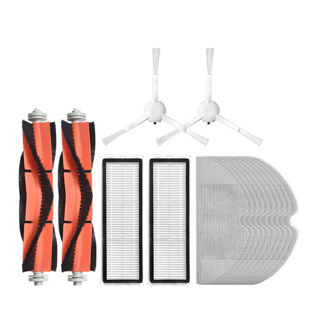 

New Main Brush Hepa Filter Side Brushes Mop Cloth for Xiaomi Mijia Vacuum 1C 1T Vacuum Cleaner STYTJ01ZHM and STYTJ02ZHM