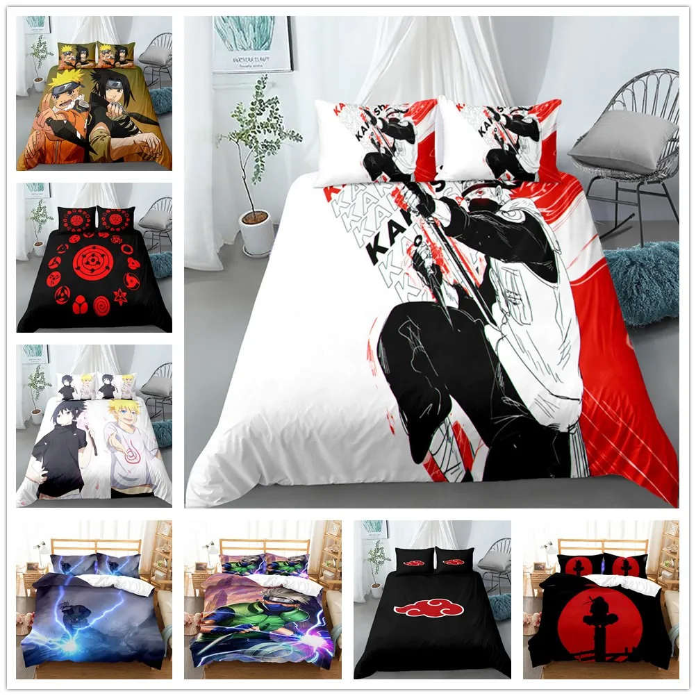 Kongfu-Juego de ropa de cama, edred&oacute;n, funda de almohada, tama&ntilde;o King, Queen, doble, individual-0