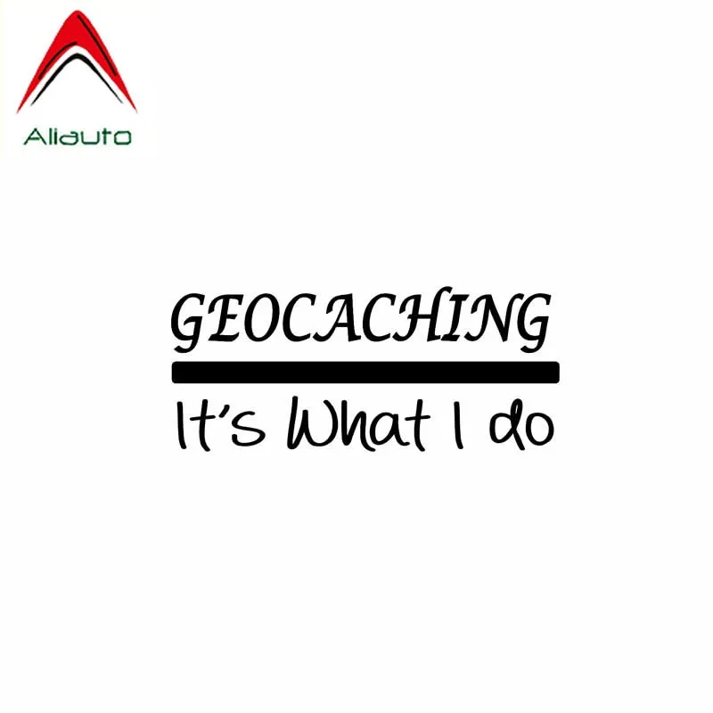 Aliauto оригинальная странная Автомобильная наклейка Geocaching It's What I Do Compass виниловая