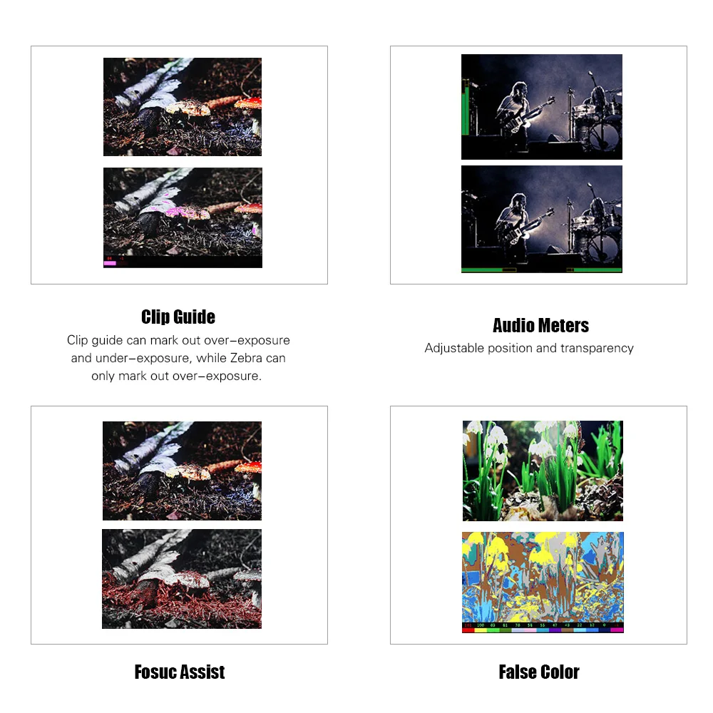 

5inch Multi-touch TFT DSLR Camera Video Field Monitor 1920 * 1080 Full HD Support 4K HD Input/Output Camera Monitor High Quality