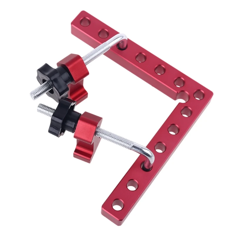

90 Positioning Square Right Angle Clamp Woodworking Fixing Clamps with Scale