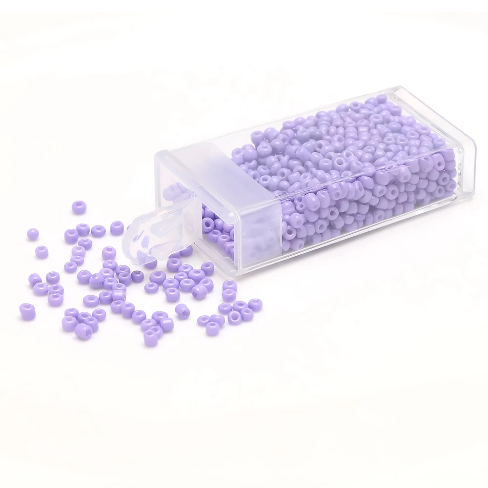 Разноцветные стеклянные бусины 1000 шт./коркор. ярких цветов бриллианты 2 мм