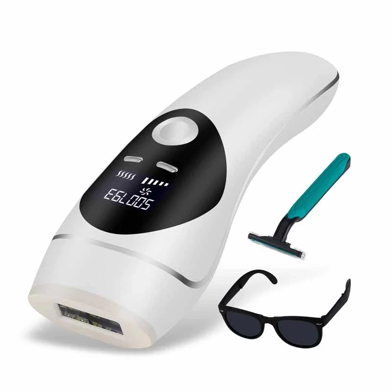 

999999 Flash IPL Laser Epilator LCD Laser Epilator Women Painless Hair Remover Machine Facial Epilator Whole Body Hair Removal