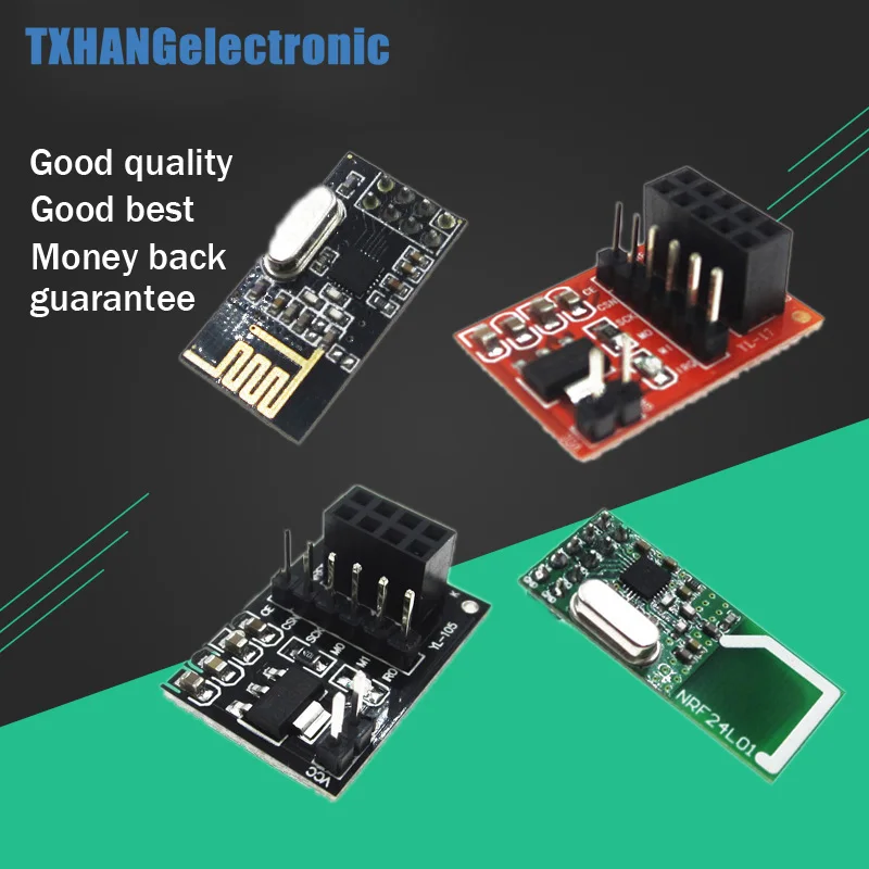 Для Arduino NRF24L01 + 2 4 ГГц Беспроводная радиочастотная фотомодульная плата diy electronics |