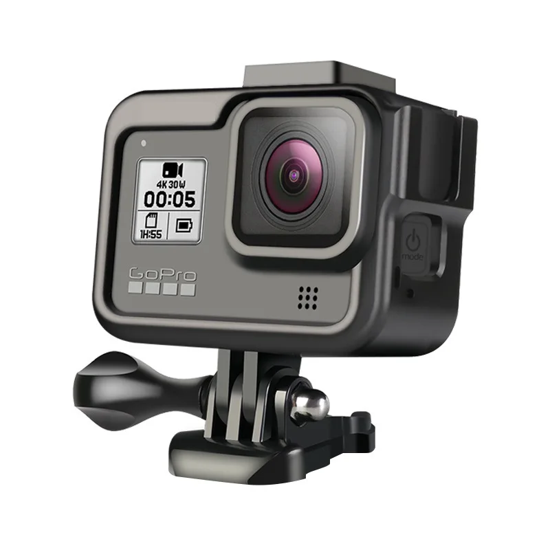 Новинка 2019 ЧПУ защитный чехол из алюминиевого сплава для GoPro Hero 8 черный