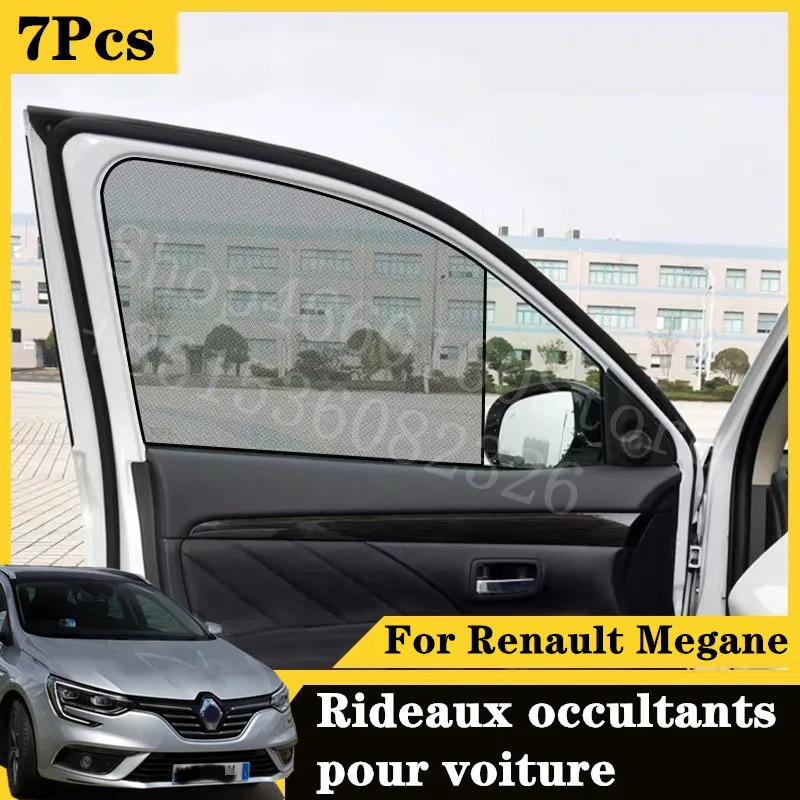 Для Renault Megane II 2014-2020 R.S. Магнитная Автомобильная шторка 275 Trophy R тип карты