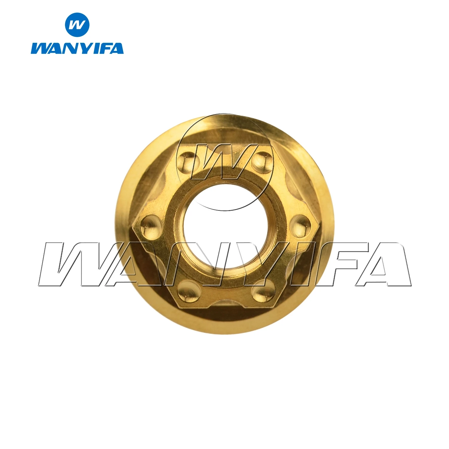Шестигранная гайка титановый &quotwanifa&quot M6 M8 M10 M12x1.25 M14x1.5 M16x1.5 Torx для велосипедов