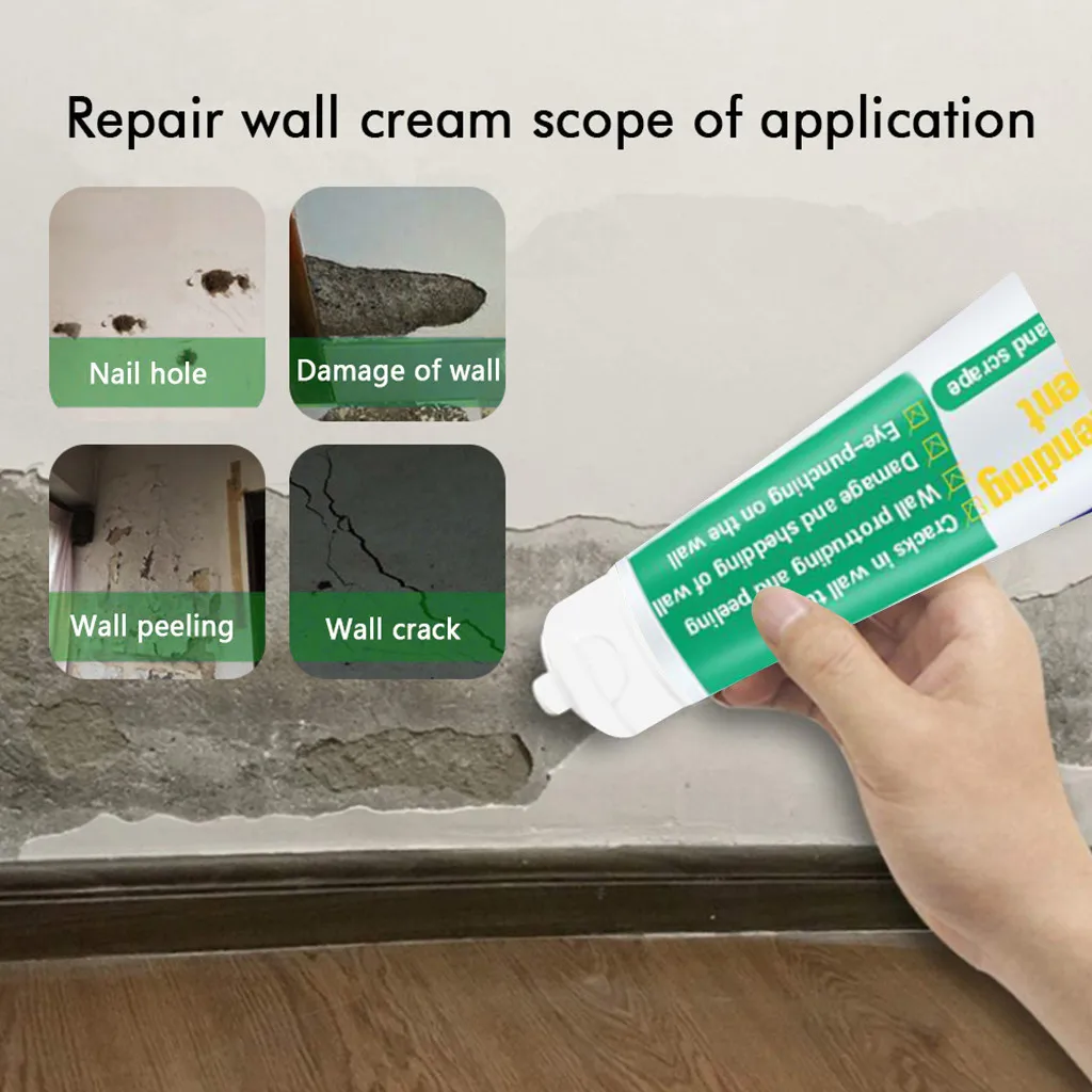 

Wall Mending Agent Wall Repair Cream Wall Crack Nail Repair Agent personality Leisure Convenience daily practical