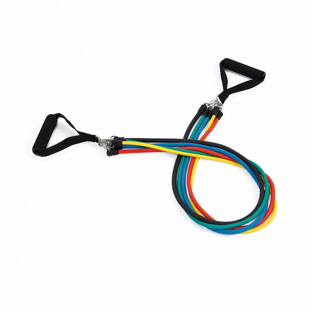 

11pcs Resistance Band Natural Latex Belt Stretch Band Strap Accessories Elastic Gym Yoga Fitness Training Equipment DropShipping