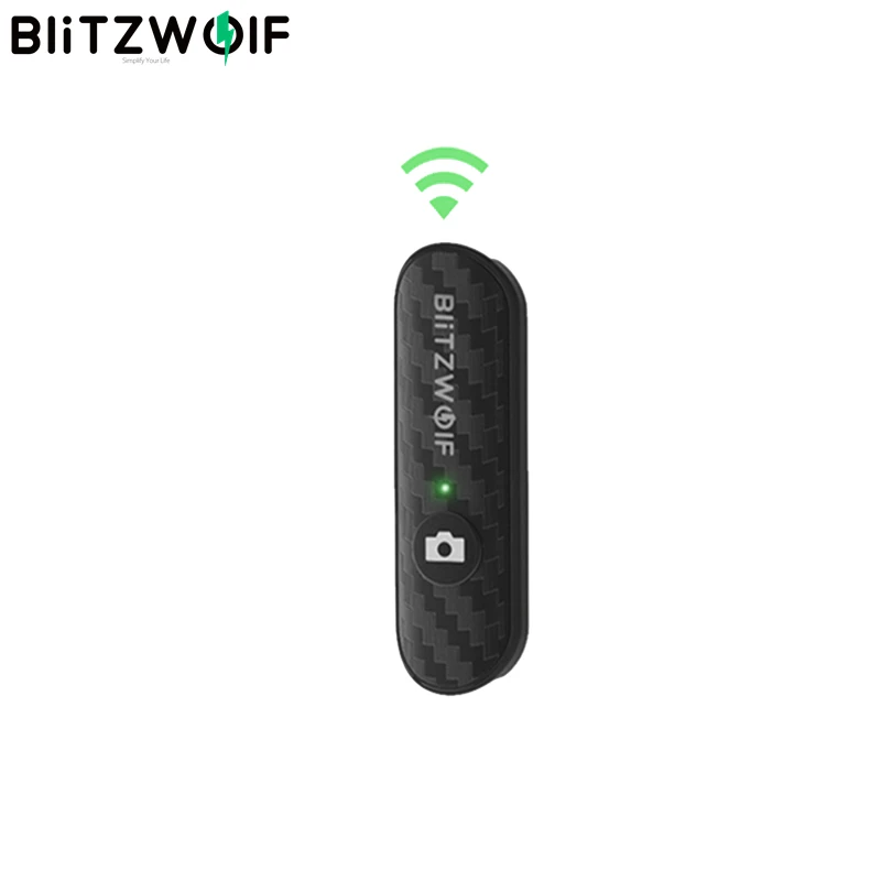Перезаряжаемый Съемный bluetooth пульт дистанционного управления BlitzWolf 50 мА · ч для