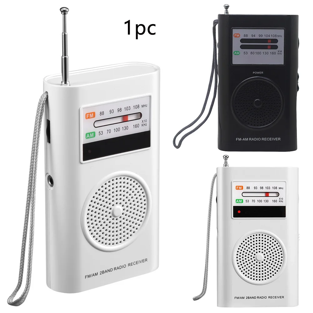 RD 206S телескопическая антенна тренажерный зал Карманный AM FM Динамик ручной