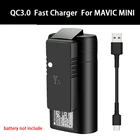 Портативное прочное Зарядное устройство USB для DJI Mavic Mini Drone аккумулятор QC3.0 Быстрая зарядка Type-C зарядные аксессуары для радиоуправляемого квадрокоптера