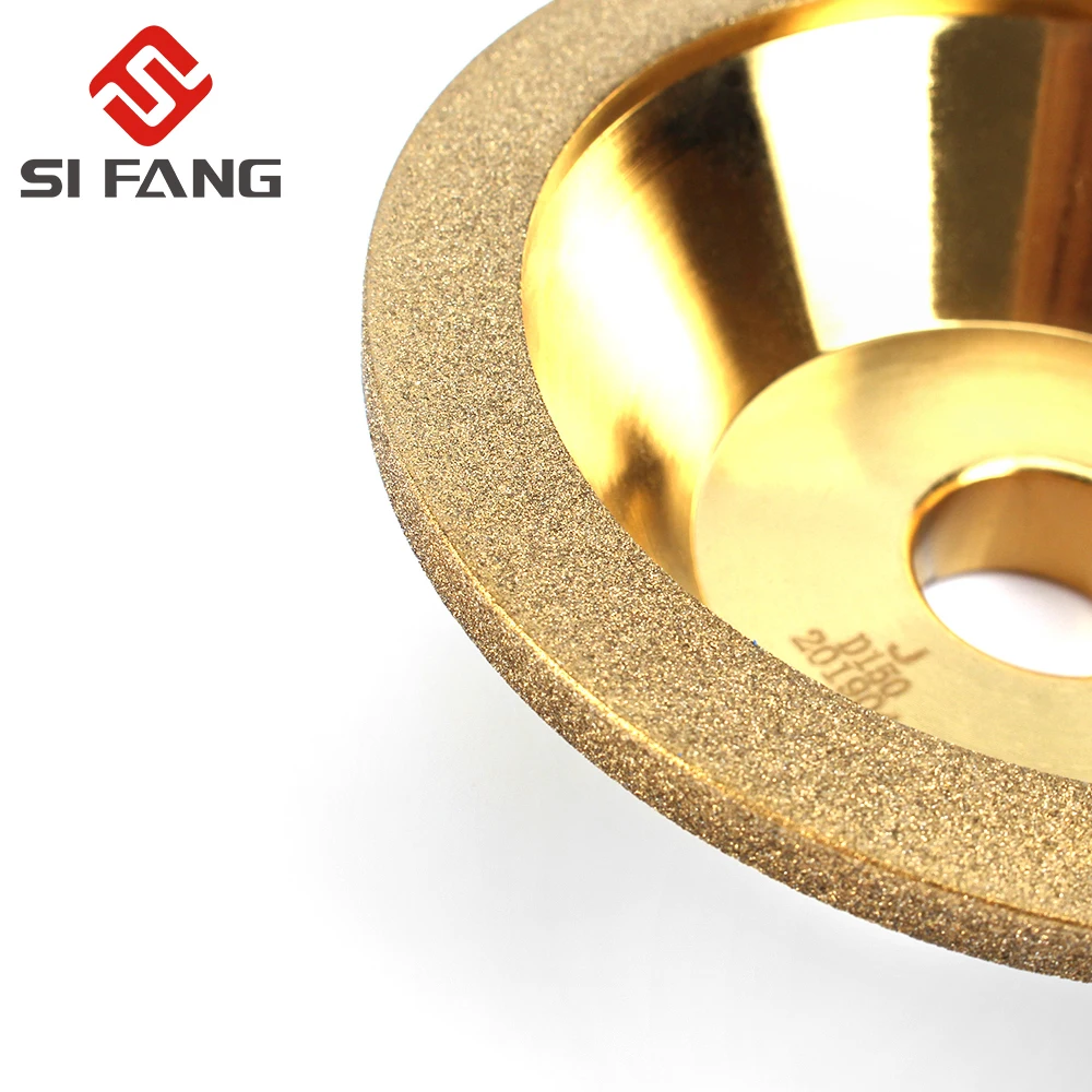 

100mm Diamond Grinding Wheel Grinding cup 150Grit Cutter Grinder for Carbide Metal Tungsten Steel Milling Cutter Sharpener