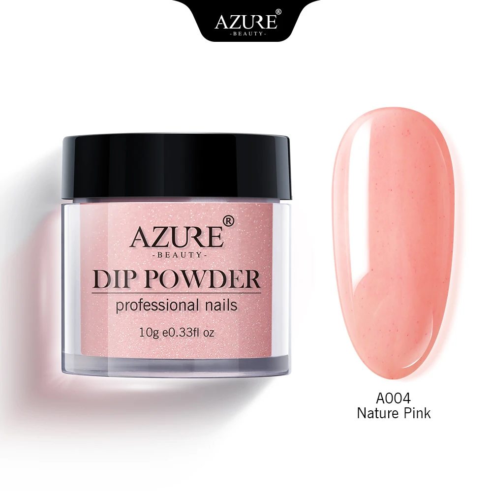 A004 Azure beauty 10 г светящийся погружающийся порошок светится в темноте флуоресцентный глиттер пудра светящийся пигмент Dip порошок Дизайн ногтей украшения - Цвет: A004