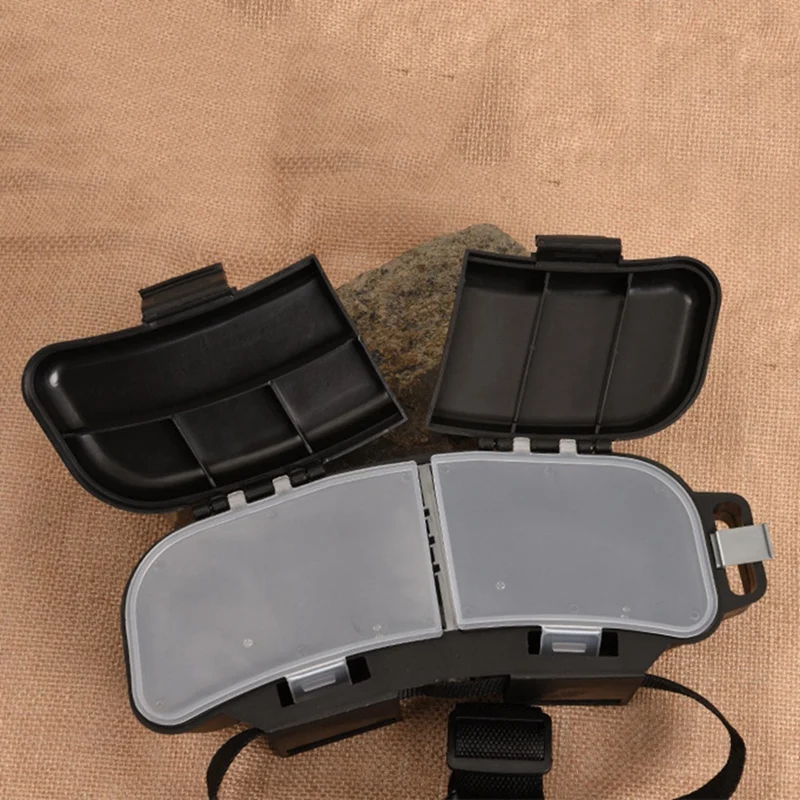 

Fishing Accessories Tackle Box Storage Fishing Lures Baits Spoons Hooks Reels Storage Bag Tackle Box Waist Belt