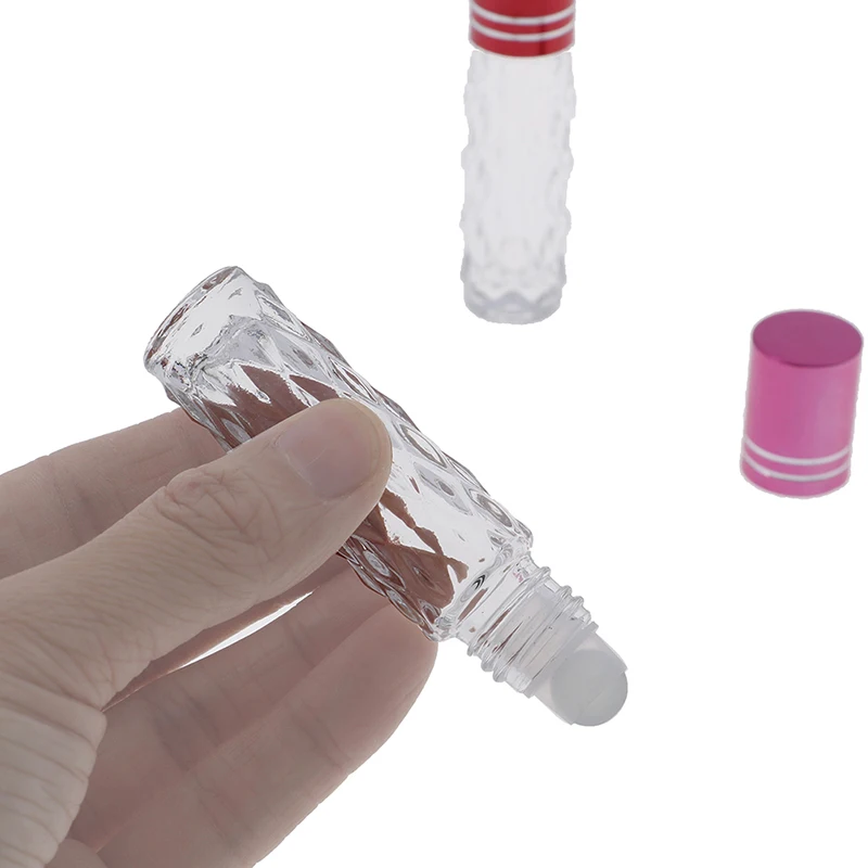 10 мл Прозрачный роликовый многоразовый стеклянный флакон пустые эфирные масла