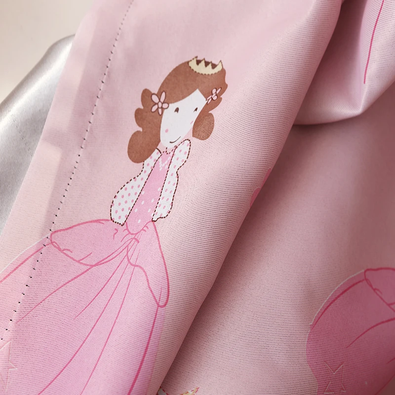 

Children Cartoon Print Blackout Curtains for the Bedroom Living Room Window