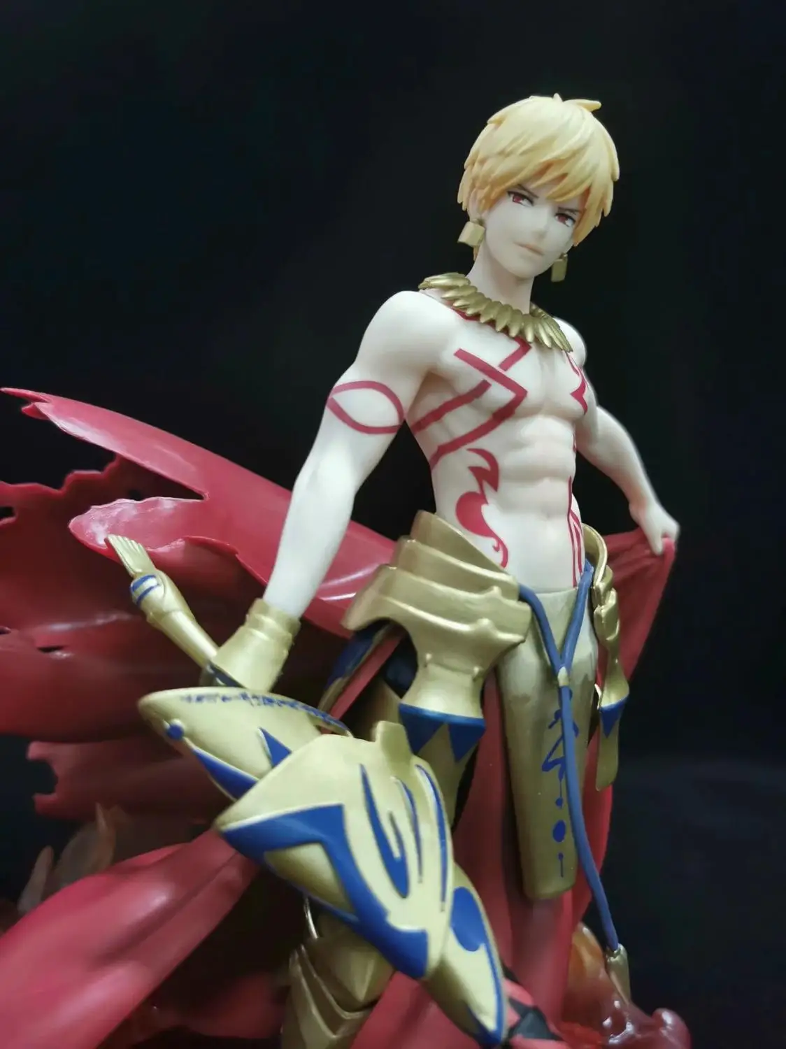 Аниме FGO Fate Grand Order Caster Archer Gilgamesh масштаб 1/8 окрашенная ПВХ Фигурка Статуя