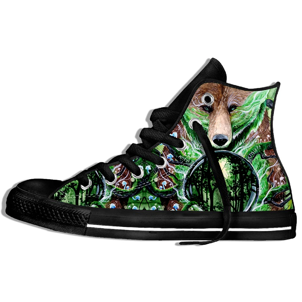 

New Arrival Popular Old king Men/Women 3D Print Sneakers Style Plimsolls Casual Shoes