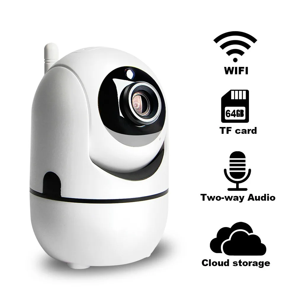 Vufine HD 1080P облачная Беспроводная ip камера с автоматическим отслеживанием ночного