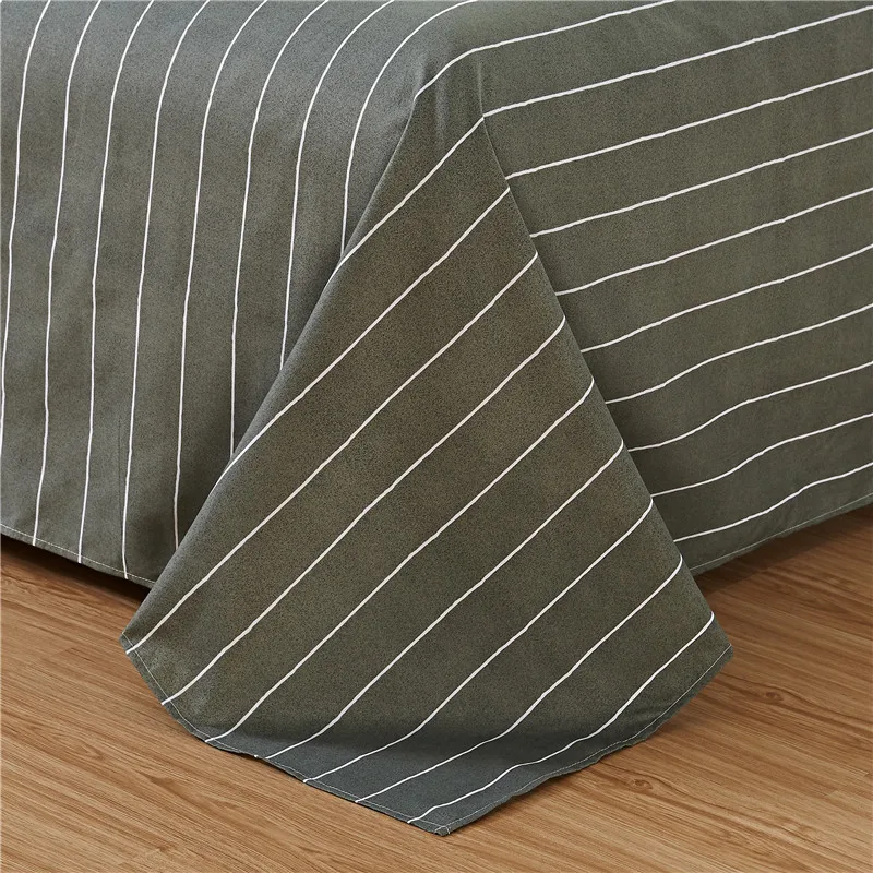 Постельное белье простой современный комплект постельного белья полная