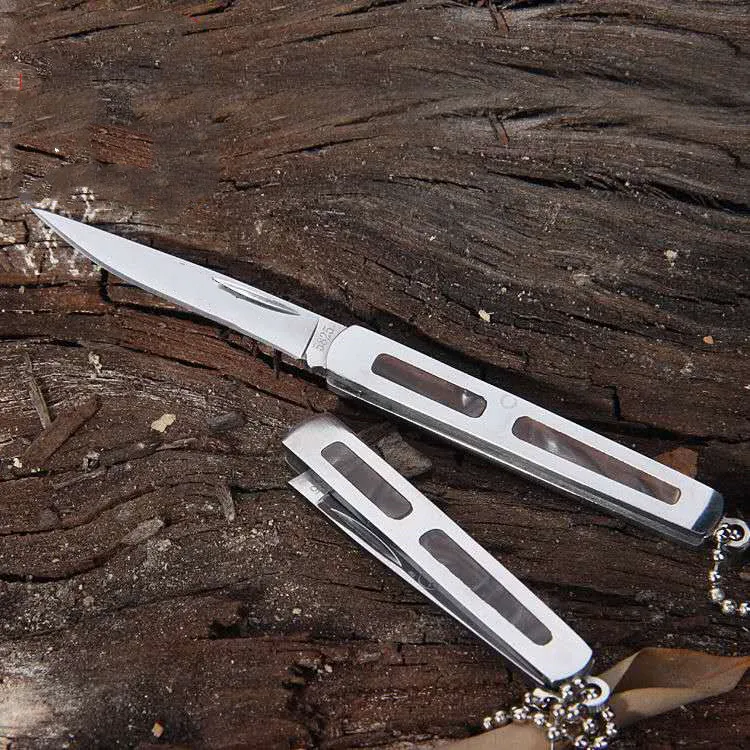 Нож для выживания в полевых условиях Мини Бусы складной нож Творческий карманный