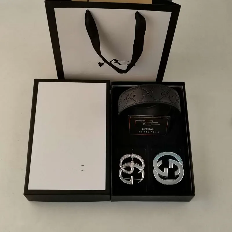 

2021 new Luxury Brand Belt for Women Man Black Double G Classic Buckle Belt Real GenuineLeather Belts Gifts