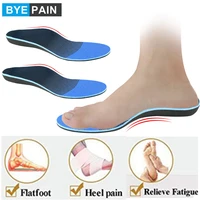 1pair eva orthopedic insoles orthotics flat foot xo leg health sole pad for shoes insert arch support pad for plantar fasciitis