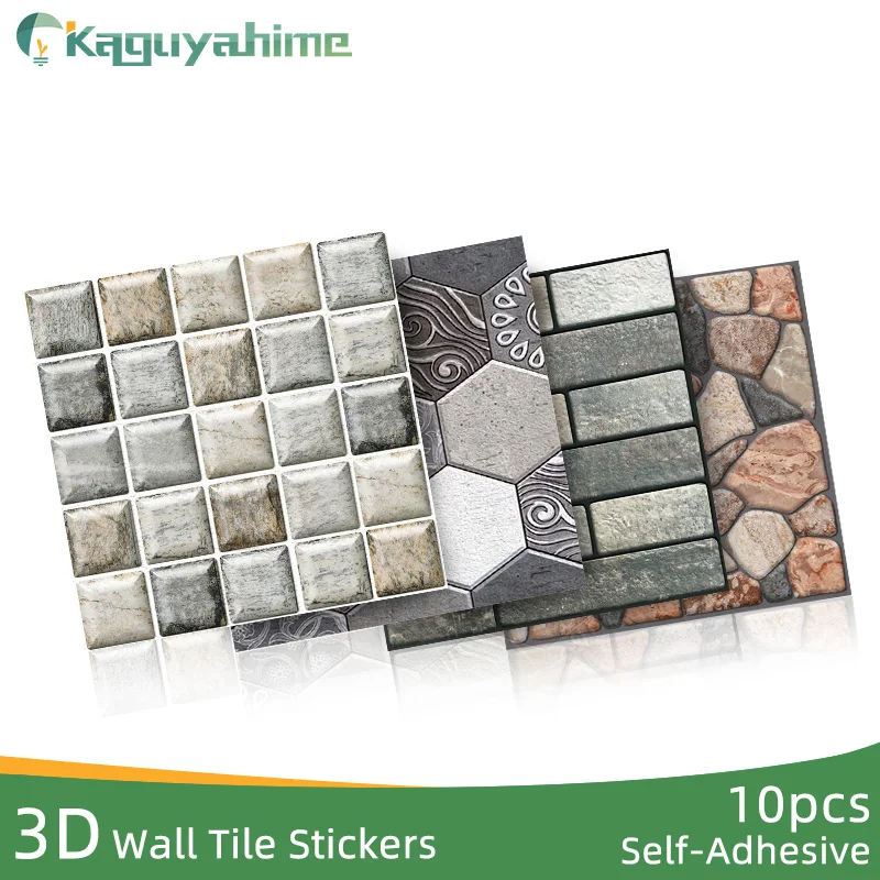 Kaguyahime 3D обои кирпич DIY Водонепроницаемый самоклеящаяся плитка для детской