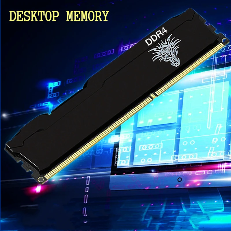Модуль ОЗУ DIMM DDR4 4 ГБ 8 16 2133 МГц 2400 2666 PC4-17000 19200 21300 288 контактов Универсальная память
