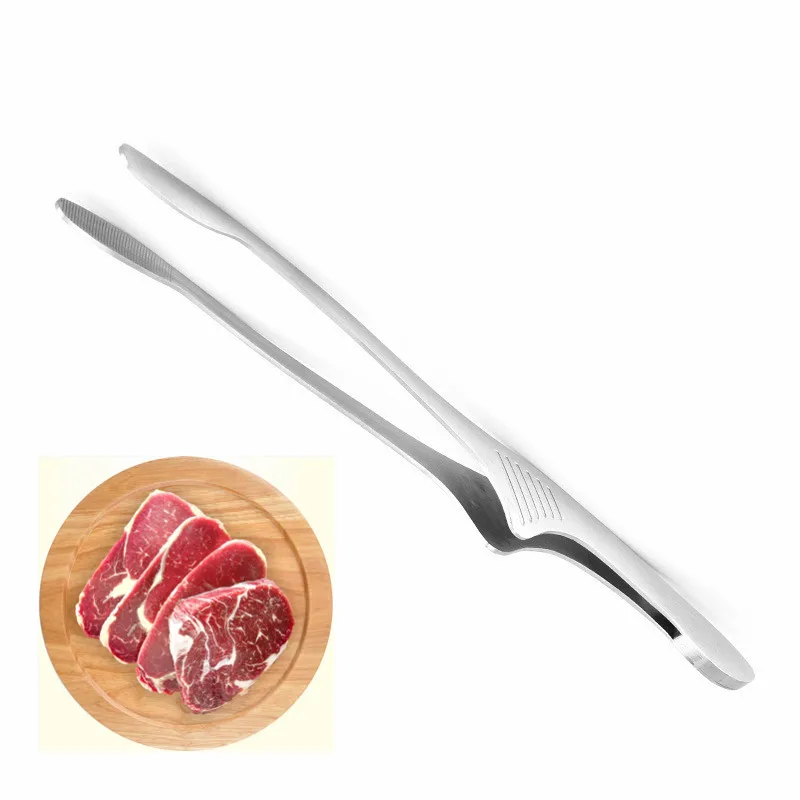 

Stainless steel Korean barbecue clip BBQ Japanese barbecue clip, food clip, bread clip, barbecue clip, steak clip bbq tools