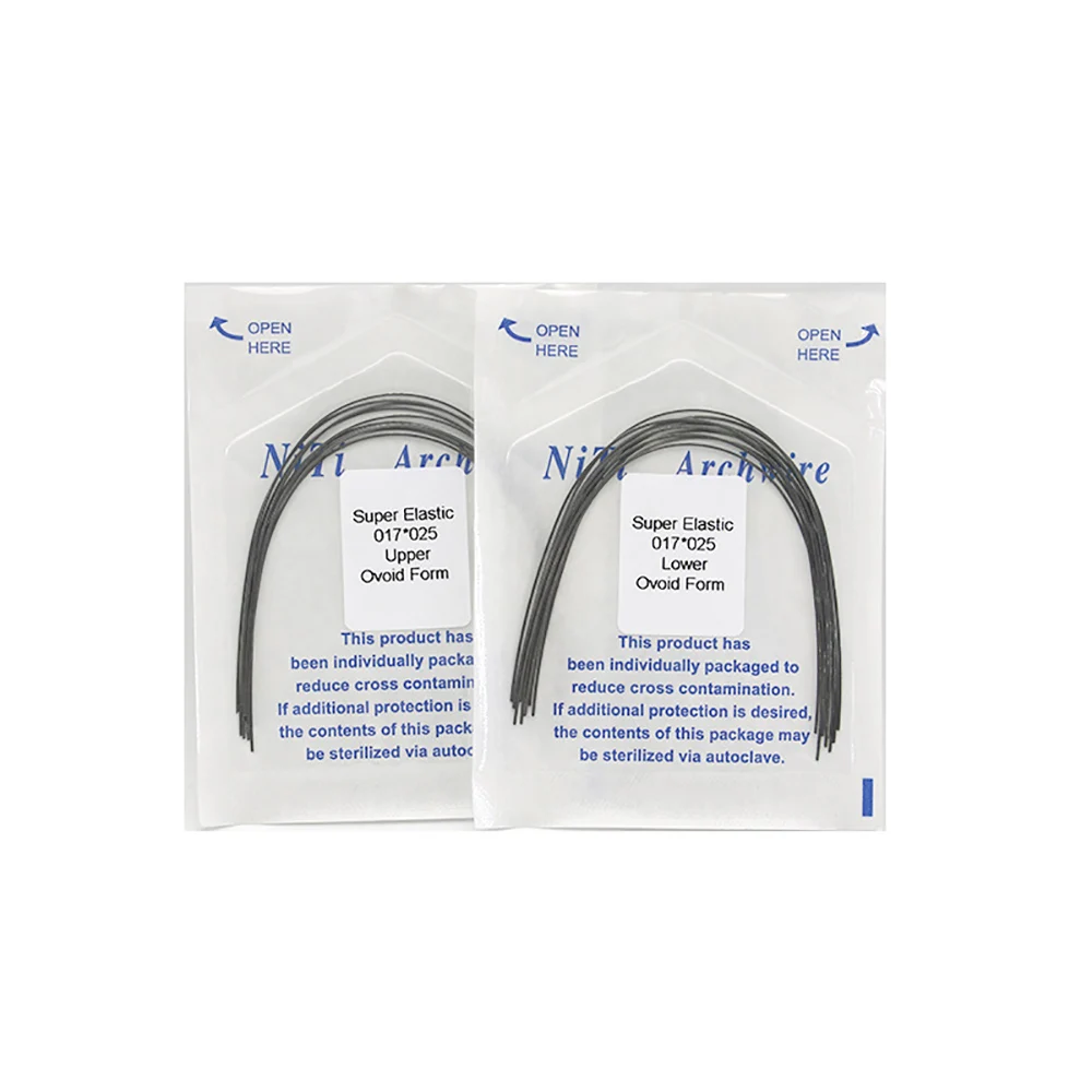 10 шт./пакет нити нить из сплава стоматологический ортодонтический арочный провод