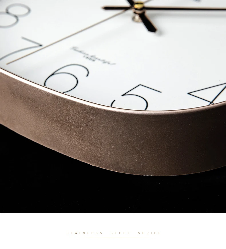 

Nordic Square Wall Clock Modern Design Office Simple Living Room Clocks Bedroom Creative Kitchen Reloj Pared Household AE50WC