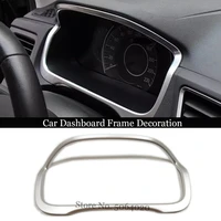 abs chrome for honda crv cr v 2012 2016 auto interior moulding accessories car dashboard frame sticker cover trim styling 1pcs