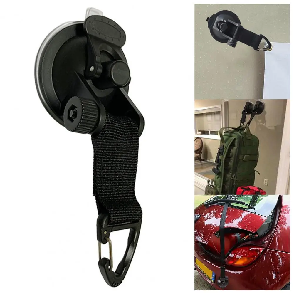 

4Pcs/Set Portable Camping Tent Securing Hook Car Side Awning Suction Cup Tieback Easy Install Outdoor Equipment