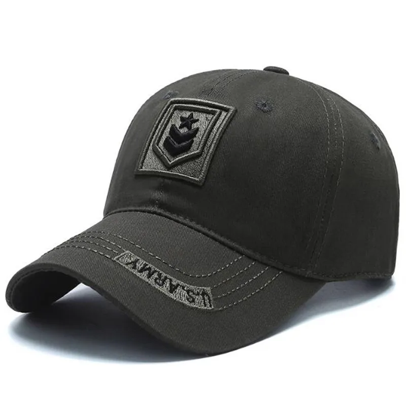 

Washable Cotton Baseball Cap For Men Camouflage Sports Cap Adjustable Size Male Bone Snapback Hat Summer Men's Cap Fishing Cap