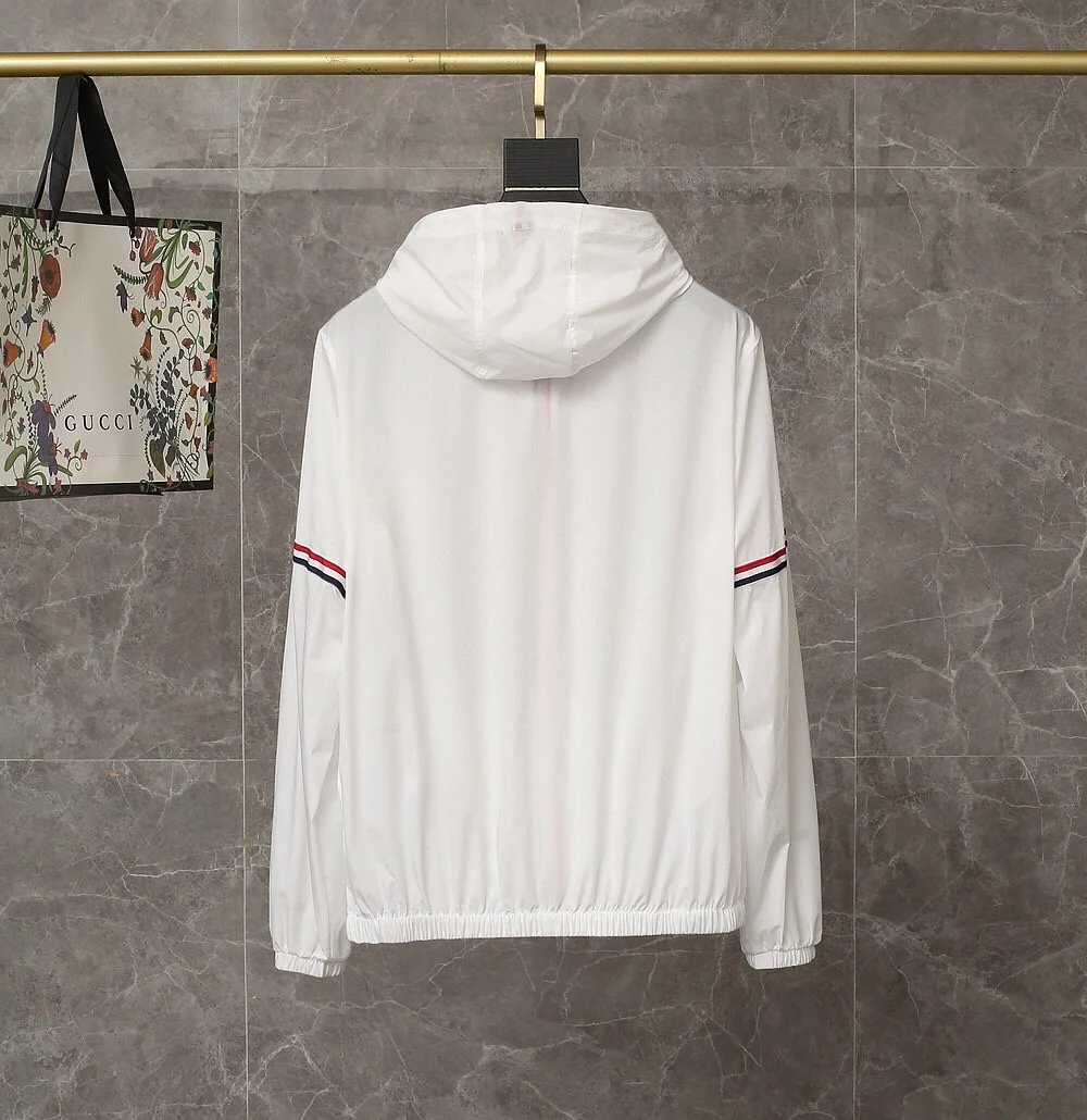 

2021 Summer Mens Sun Protection Clothing Hooded Thin Jacket Windproof Sun Protection Outdoor Leisure Zipper Cardigan Jacket